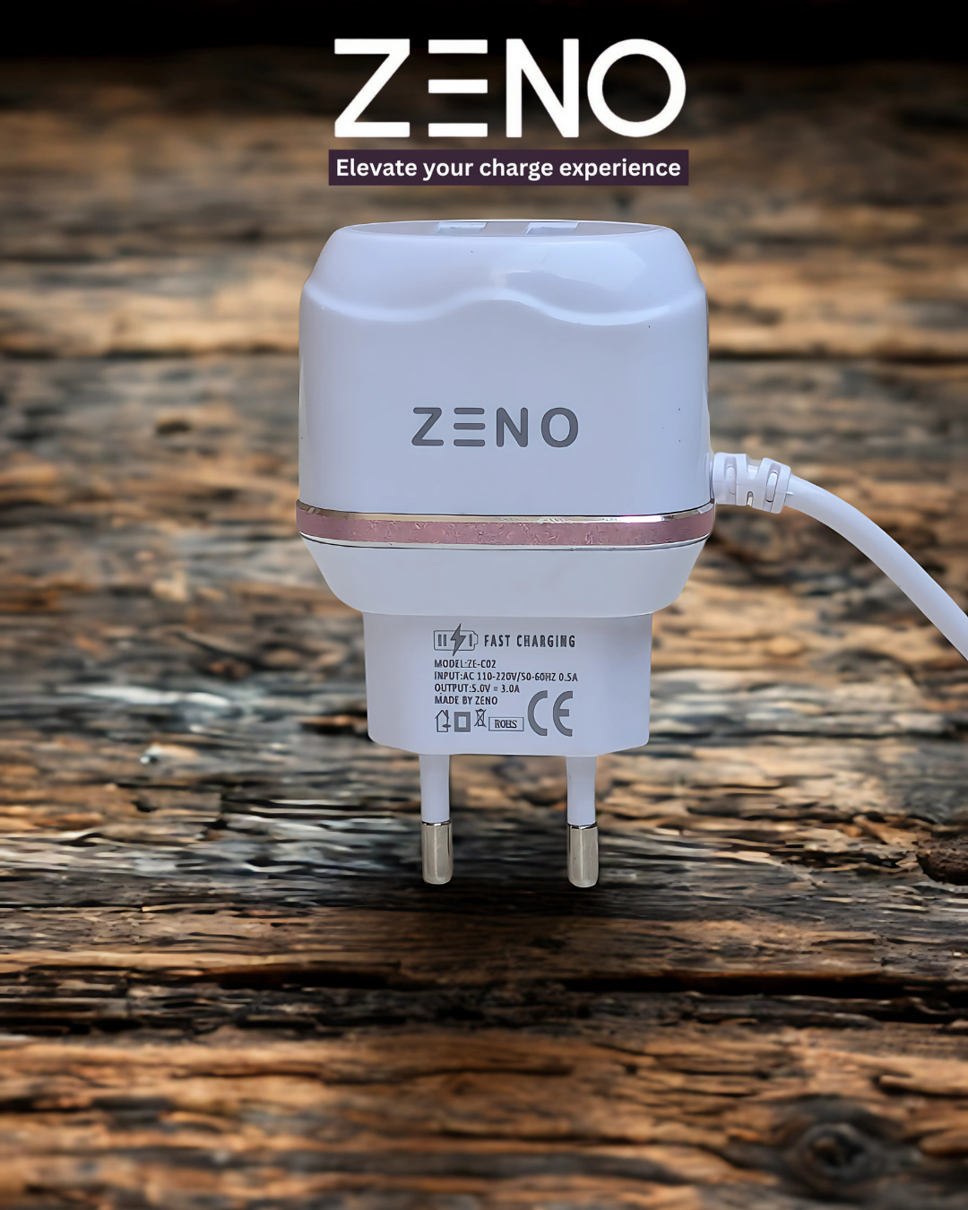 Double USB Fast Charger With Micro USB, Built to Last