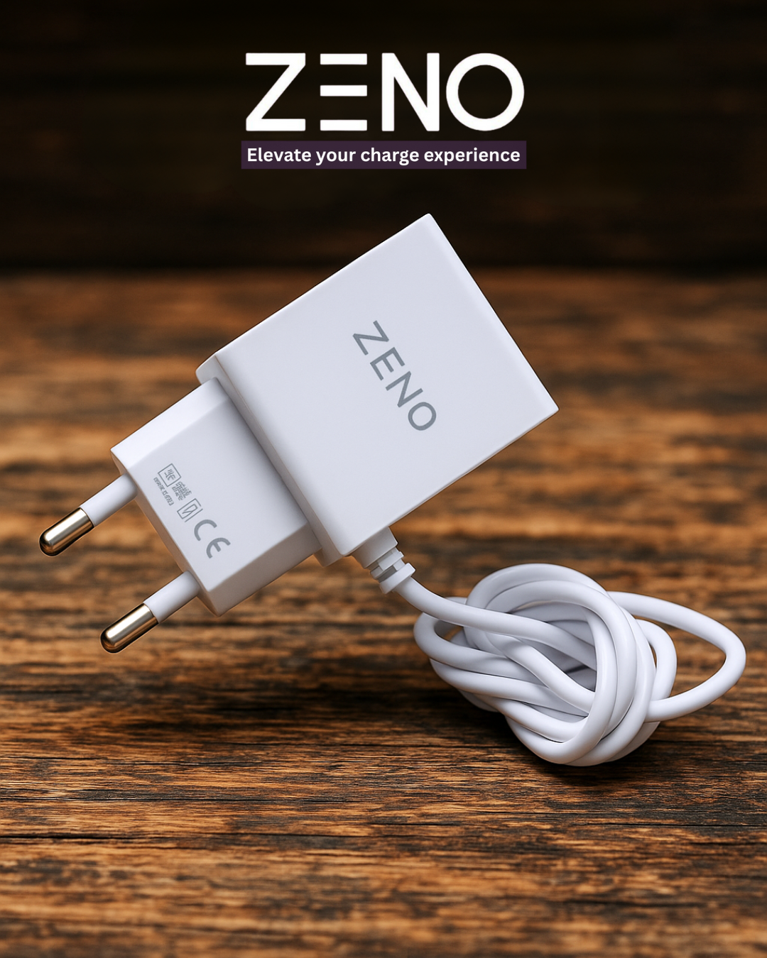 Premium Single USB Charger With Micro USB – Fast & Durable
