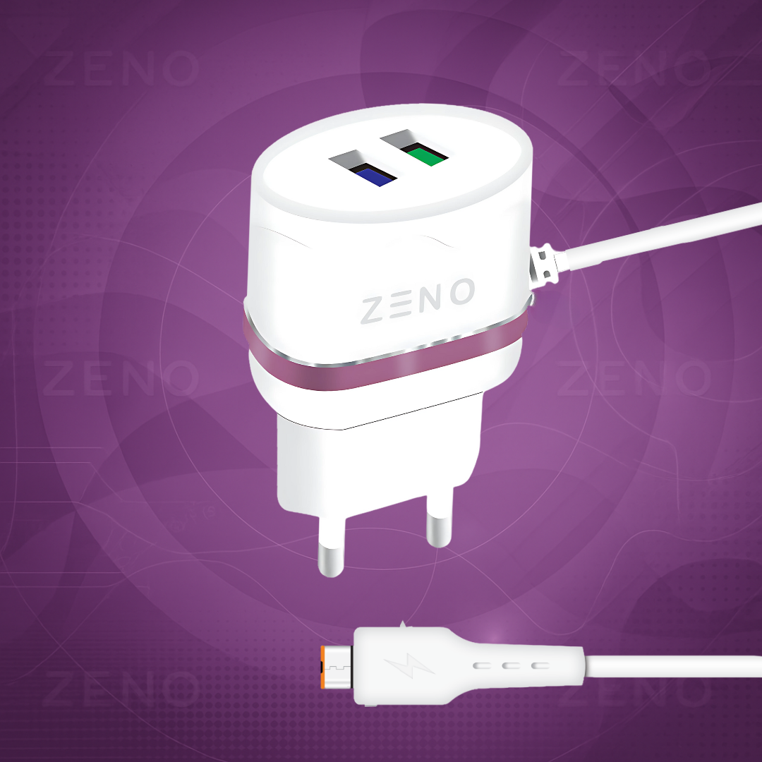 Double USB Fast Charger With Micro USB, Built to Last