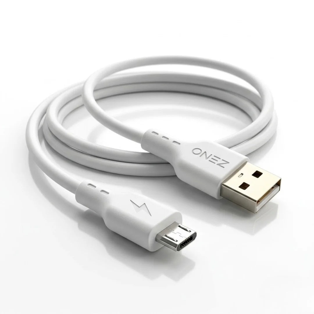 ZENO 3-in-1 Super Fast Data Cable Bundle – Micro USB, USB to Type-C & Type-C to Type-C | 1 Meter