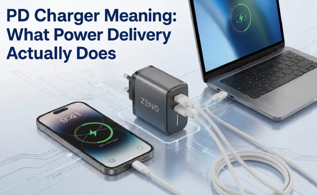 Zeno USB-C PD fast charger Power Delivery Pakistan