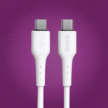 65W USB-C to USB-C Braided Cable Fast Charging