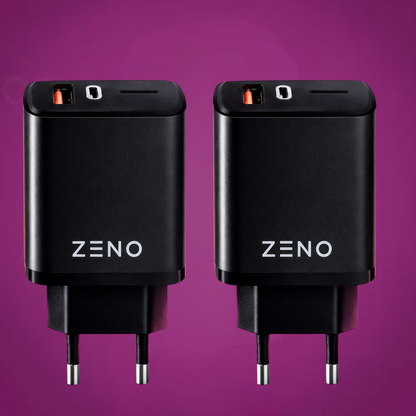 Dual Power Pack 2× 35W PD Fast Chargers | Maximum Speed Everywhere