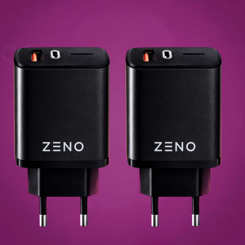 Dual Power Pack 2× 35W PD Fast Chargers | Maximum Speed Everywhere