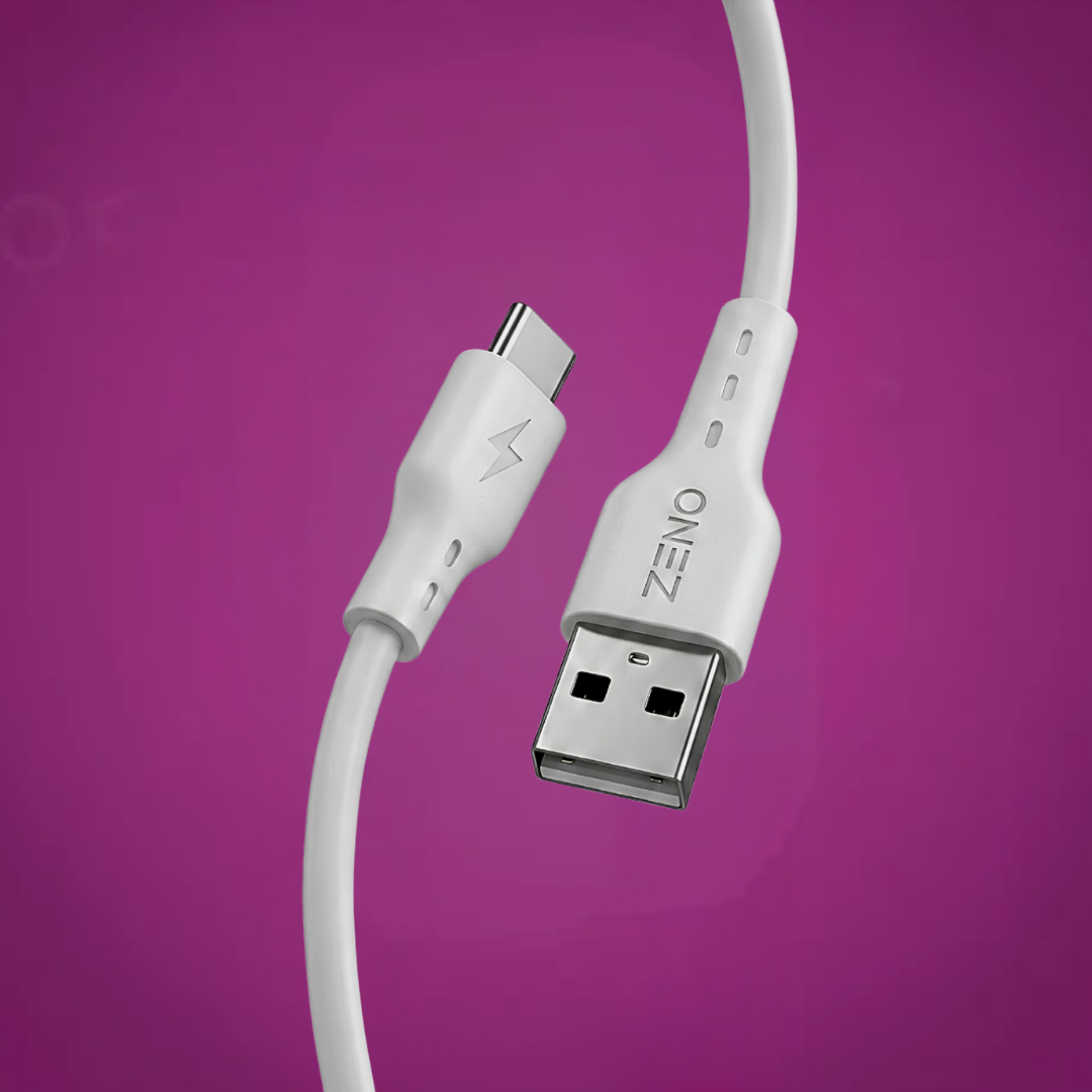 Fast Charge Cable Duo Type-C to C + USB to Type-C | Full Android Coverage