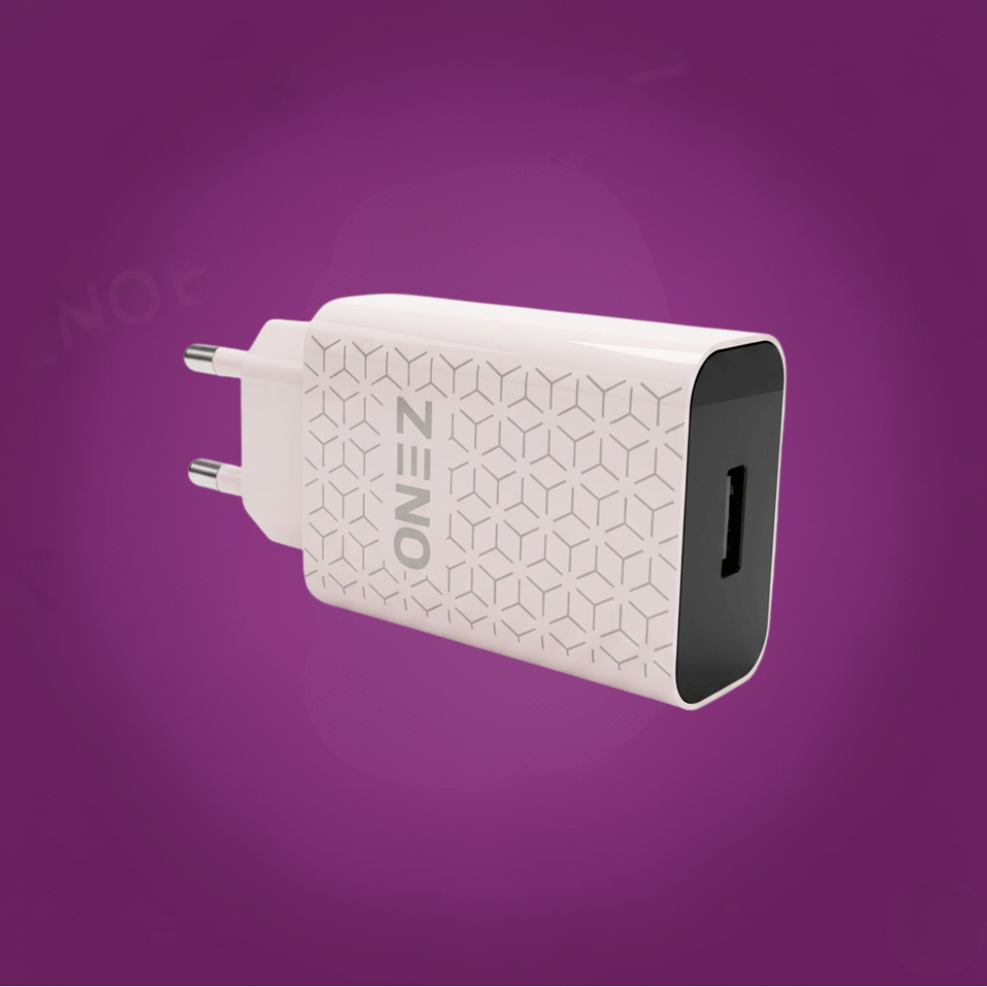 Zeno 20W USB- A Super Fast Charger iPhone & Android | PD Adapter