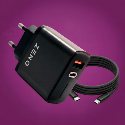 Zeno Smart Power Duo 35W + 20W Fast Charger Bundle | Pakistan